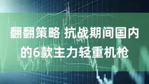 翻翻策略 抗战期间国内的6款主力轻重机枪